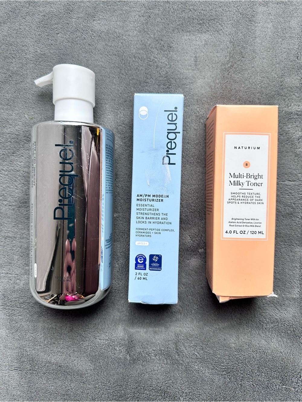 NWT Beauty Skincare Bundle: Prequel + Naturium